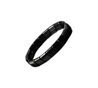 Pruojhw Bracciale in ematite per uomini | Gioielli per l'uso quotidiano | Braccialetto in ematite per uomini per rafforzare la fiducia in se stessi, per padre, marito e fidanzati, Siehe Beschreibung