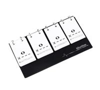 Pruojhw Carte di Ritmo, Carte Flash di Note Musicali - Carte di Formazione per Note di Teoria Musicale,Carta di Pratica del Ritmo, Accessori per l'insegnamento della Musica, Decorazione per Ufficio