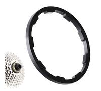 Pruojhw Distanziatore per cassette per bicicletta a velocità leggera, per mozzo del volante 1 mm, 1,5 mm, 1,85 mm, 2 mm, 2,18 mm, 2,35 mm, rondella per casco da bicicletta
