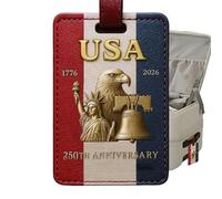 Pruojhw Etichette Identificative Per Bagaglio Da Viaggio - 250° Passaporto In PU Portafoglio Portatile - Etichette Per Borsa A Mano E Valigia Da Viaggio - Crociera Aereo Business Bambini Donne Uomini