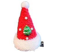 Pruojhw Fermagli per capelli natalizi, forcine per capelli da donna, perline decorative, classico strumento per acconciature a tema natalizio per attività scolastiche, feste con amici, feste a tema e