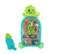 Pruojhw Flipper per, Flipper portatile,Macchina da gioco di Flipper di Dinosauro - Macchina di gioco di Flipper con ruote portatile per il Labirinto di Puzzle per l'educazione precoce