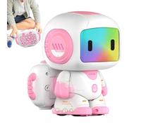 Pruojhw Giocattoli Robot | Programmabile e Ricaricabile con Luce e Musica,Robot Ballando con Musica e - per Famiglia Scuola Feste