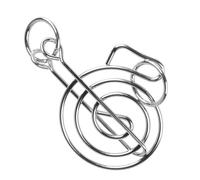 Pruojhw Giocattolo di puzzle in metallo,Gioco di disgroviglio del test del QI di 8 Iron V Unlock Interlock Game | Gioco di blocco di sblocco del ferro portatile, giocattoli educativi Puzzle