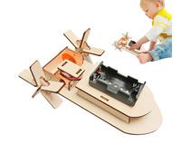 Pruojhw Giocattolo educativo scientifico fai da te, kit di costruzione STEM, giocattolo in legno per la promozione dell'intelligenza, tecnica educativa, giocattolo per bambini, regalo per ragazze