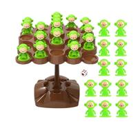 Pruojhw Gioco educativo di bilanciamento della scimmia, per bambini, giocattolo per albero di bilanciamento squisito e creativo, per la festa dei bambini e il Natale