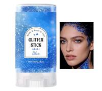 Pruojhw Glitter Stick | 15g Brillantini Per Il Corpo E Gli Occhi Resistente Al Sudore,Glitter Stick per Capelli,Per Gli Occhi I Costumi I Festival Lo Spirito Il Cheer La Danza E