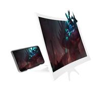 Pruojhw Lente d'ingrandimento per schermo, 30 cm, pieghevole, per bambini e anziani, per guardare video durante la notte del cinema, a casa e in viaggio, per le pause