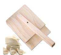Pruojhw Macchina per foglie di ravioli | Pressa per pasta di legno - Strumento di produzione di pasta per la preparazione di ravioli,Pasti per feste e cucina familiare artigianale