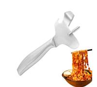 Pruojhw Macchina per pasta - Rullo di pasta in acciaio inossidabile,Utensile da cucina manuale per la preparazione dei pasti Pizza cottura Ristorante domestico Principianti Uso commerciale