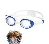 Pruojhw Occhialini da nuoto per bambini, in silicone, antiappannamento, regolabili, per bambini, da 3 a 12 anni, per ragazze, competizioni, piscina, acquatico per attività all'aperto