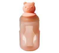 Pruojhw Pacificazione della medicina del bambino, Dispensatore di medicina del ciuccio bambino,Pacificatore di medicina in silicone tipo Nipple | Bottiglia di alimentazione resistente alla temperatura