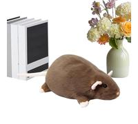 Pruojhw Peluche a forma di bambola giocattolo - morbido animale dolce per coccolare e amare | topo realistico peluche come decorazione da tavolo - per soggiorno, camera da, tavolo, cameretta dei
