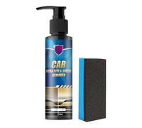 Pruojhw Rimozione auto per auto, 60 ml veloce e con spugna, rinnovatore di vernice per auto e ristoratore, per la manutenzione di viaggio su strada, moto, camion auto con protezione lucida