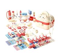 Pruojhw Set Per Gioco Di Finzione Del Dottore - Valigetta Design Set Per Finte Mediche Per Bambini - Per Gioco Di Ruolo, Playset Medico Per Bambini, Di Finzione, Multifunzionale Con E Suoni