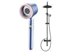 Pruojhw Soffione Doccia Con Ugello - Doccetta Manuale | Risparmio di Acqua, Per Il Bagno, Hotel, Doccia, Casa, Appartamento, Condominio, Camping-Car,