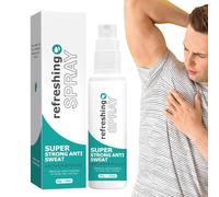 Pruojhw Spray antitraspirante 30 ml per rimuovere gli odori per ascelle - pratico prodotto antitraspirante, fragranza ad asciugatura rapida per mani piedi viaggi lavoro danza