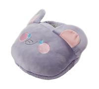 Pruojhw Tappetino riscaldante per piedi, scalda piedi riscaldato, morbido fumetto, per sotto la scrivania, camera da letto, bambini, uomini e donne invernali