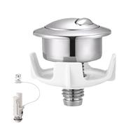 Pruojhw Toilet Button Replacement - di risciacquo a risparmio idrico Due parti di risciacquo,Due opzioni di risciacquo Facile Manutenzione Ricambio Per Appartamento Casa Proprietario Inquilino