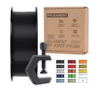 Prusament PETG Filamento per Stampante 3D Matte Black 1,75 mm 1 kg | Alta precisione ±0,02 mm - Basso stringing - Ottima adesione strati - Senza grovigli - Per principianti e professionisti