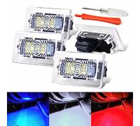 Prutomr Kit di luci di ricambio per Tesla Model 3 X S Y LED personalizzato per interni accessori per interni lampada per vano piedi vano piedi vano portaoggetti porta pozzanghera illuminare, facile