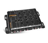 PRV AUDIO Crossover Car Audio EX4.6 PRO 4 Way o 3 Way Electronic Crossover 9 Volt, 4 in 6 Out Canali RCA Car Sound Processor