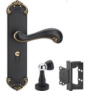 PRXFRWOW Serratura for Porta Interna Camera da Letto Stanza Magnetica aspirazione silenziosa(D)