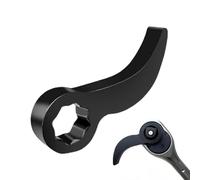 PRY Adattatore a cricchetto | Strumento di riparazione auto smontaggio albero | Adatto per adattatore dinamometrico a cricchetto da 3/8 pollici in metallo per curiosità, lavori di riparazione auto