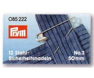 Prym 085224 - Spille di sicurezza ST 27/38/50 mm, colore: Argento