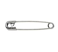 Prym 085273 - Spille da balia in acciaio, 34 mm, 1000 pz, colore: Argento