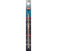 Prym Uncinetto per lana 14 cm x 5 mm in alluminio con manico, Argento