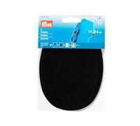 Prym-14 x 10 cm, 2 Pezzi In Finta Pelle Sew-On Patches, Colore: Nero
