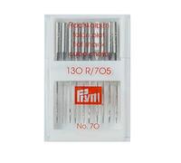 Prym 151542 130/705 Standard - Aghi per macchina da cucire, 70 mm, colore: Argento
