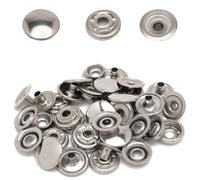 PRYM 15mm Bottoni Automatici Acciaio Inox per Pelle Fai da Te