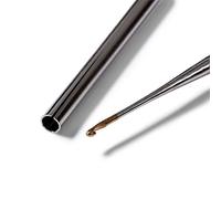 Prym 175623 - Uncinetto Con Impugnatura Morbida, Dimensioni: 1 mm, Argento