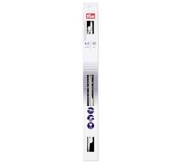 Prym 190 309 Ferro da Maglia ergonomico a Punto Singolo, 6,5 mm/30 cm, Bianco, Taglia unica