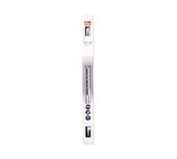 Prym 190359-1 - Ferro da maglia ergonomico a punta singola, 6,50 mm x 35 cm, 1 paio, bianco, 35 cm