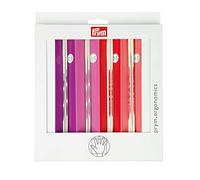 Prym Set di Aghi a Doppia Punta, Rosso, Rosa, Bianco, taglia unica