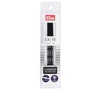 Prym 194181-1 Ferri da Maglia, Nero, 2,5 mm