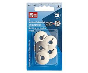Prym - 21,9mm Metallo Bobine per Doppio Rotante Navetta - 5 Pezzi