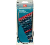 Prym 211247 Ferri circolari alluminio grigio perla 60 cm 3,50 mm