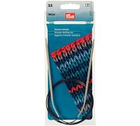 Prym 211251 Ferri circolari alluminio grigio perla 100 cm 3,50 mm