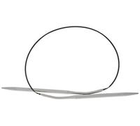Prym 211260 - Ferri da maglia circolari in alluminio, 40 cm, 4,00 mm, grigio