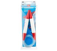 Prym 211318 KST - Ferri circolari per lavorare a maglia, in plastica, 80 cm, 20 mm, colore: Grigio