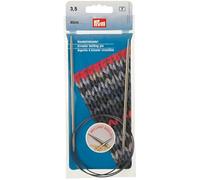 Prym 212134 - Ferri circolari per lavorare a maglia, MS 80 cm, 3,50 mm, in ottone, 3,5 mm