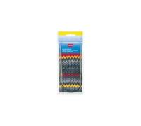 Prym 212146 MS - Ferri circolari per lavorare a maglia, in ottone, 4 mm, 100 cm, colore: Argento