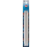 Prym 218650 Ferri da Calza, Alluminio, Grigio, 8,00/20cm