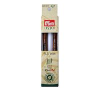 Prym Rundstricknadelspitzen Farbig Lang 11,6 cm 8,00 mm Ferri da Maglia circolari, Legno, bambù Naturale, 8,0 mm