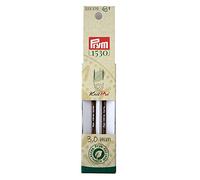 Prym Rundstricknadelspitzen Natural Farbig Kurz 8,7 cm 3,00 mm Ferri da Maglia circolari, Legno, Multicolore, 3,0 mm