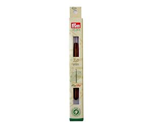 Prym 223510 - Uncinetto in lana, 2,00 mm, in legno, multicolore, 2 mm, 2,0 mm